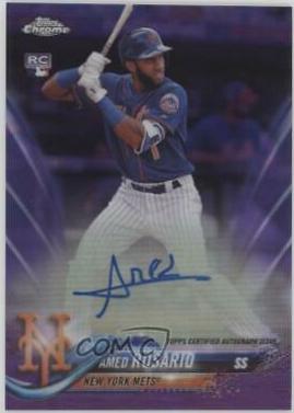 Amed Rosario [Purple Refractor] #RA-AR