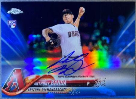 Anthony Banda [Blue Wave Refractor] #RA-AB