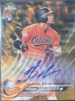 Anthony Santander [Gold Wave Refractor] #RA-ANS