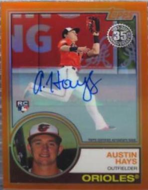 Austin Hays [Orange Refractor] #RA-AH