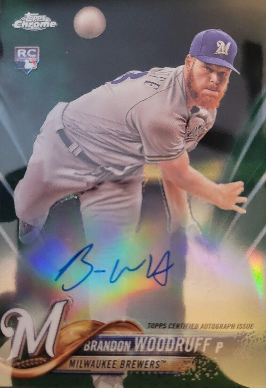 Brandon Woodruff [Green Refractor] #RA-BW