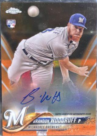Brandon Woodruff [Orange Refractor] #RA-BW