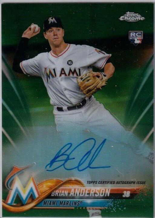 Brian Anderson [Green Refractor] #RA-BA