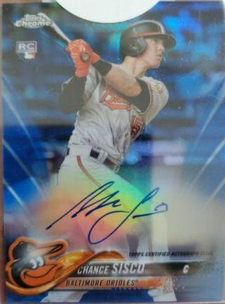 Chance Sisco [Blue Refractor] #RA-CS