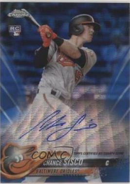 Chance Sisco [Blue Wave Refractor] #RA-CS