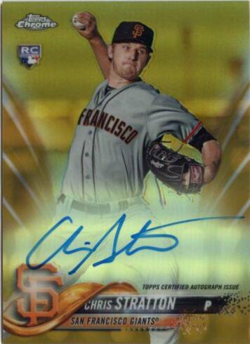 Chris Stratton [Gold Refractor] #RA-CST