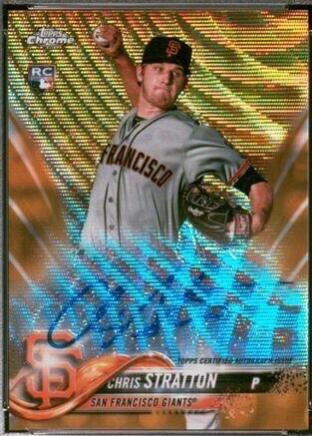 Chris Stratton [Gold Wave Refractor] #RA-CST