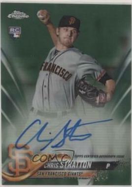 Chris Stratton [Green Refractor] #RA-CST