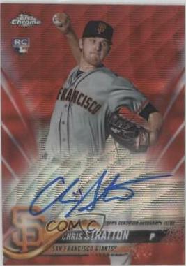Chris Stratton [Red Wave Refractor] #RA-CST