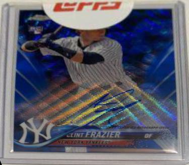 Clint Frazier [Blue Refractor] #RA-CF