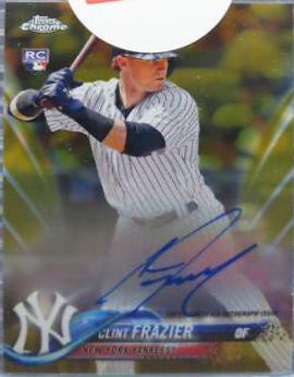 Clint Frazier [Gold Refractor] #RA-CF