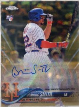 Dominic Smith [Gold Wave Refractor] #RA-DS