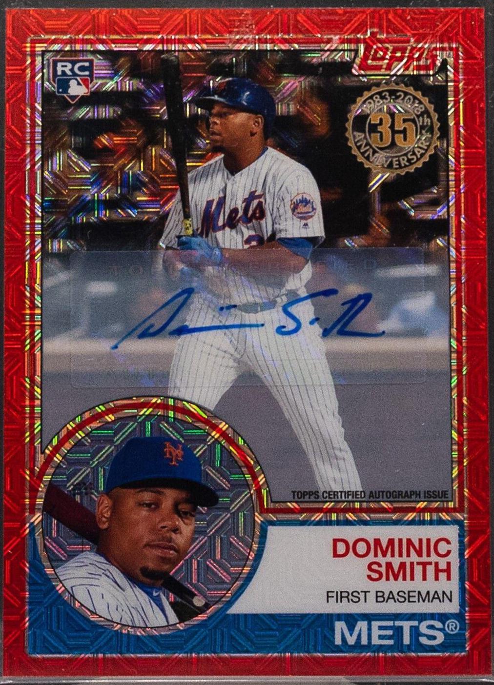 Dominic Smith [Red Refractor] #RA-DS