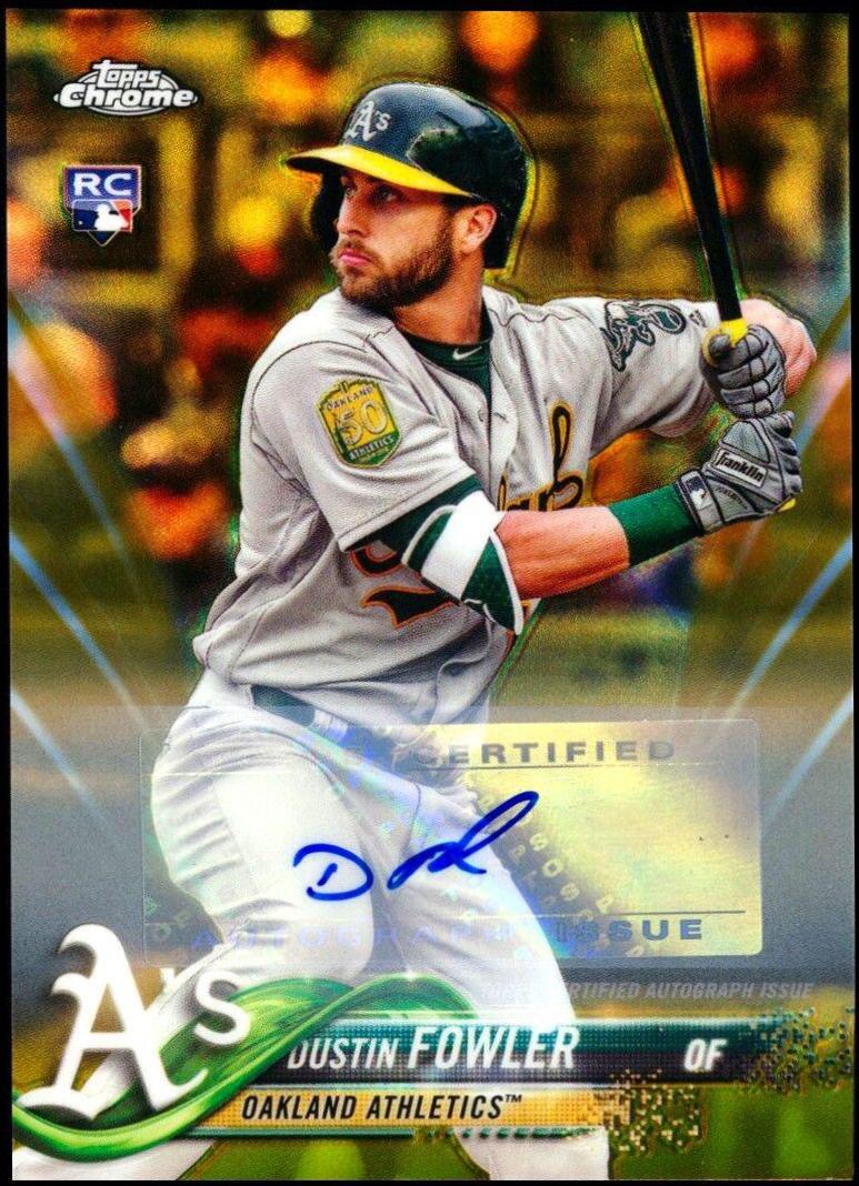 Dustin Fowler [Gold Refractor] #RA-DF