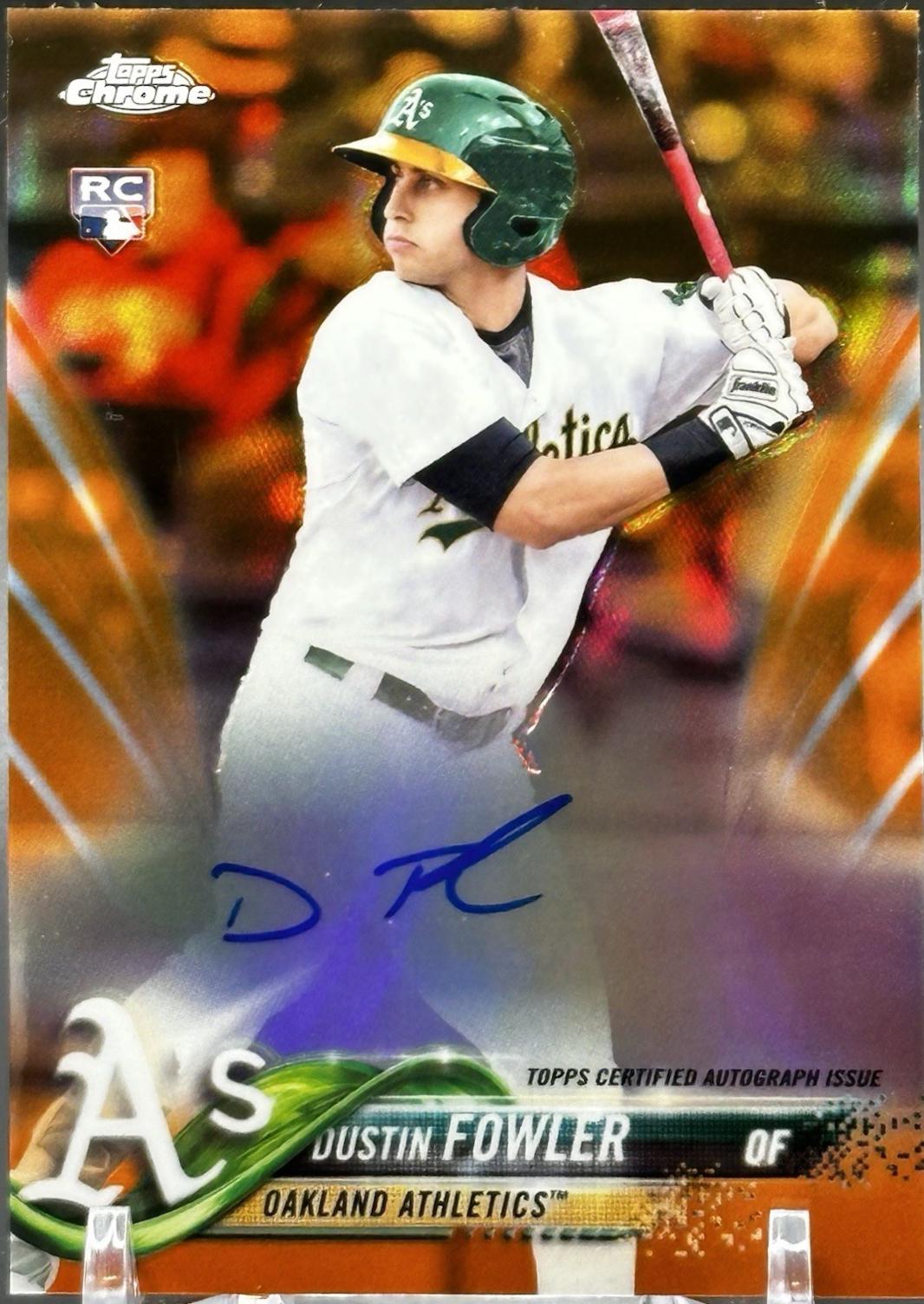 Dustin Fowler [Orange Refractor] #RA-DF