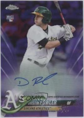 Dustin Fowler [Purple Refractor] #RA-DF