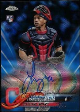 Francisco Mejia [Blue Wave Refractor] #RA-FM