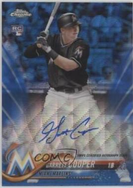 Garrett Cooper [Blue Wave Refractor] #RA-GC