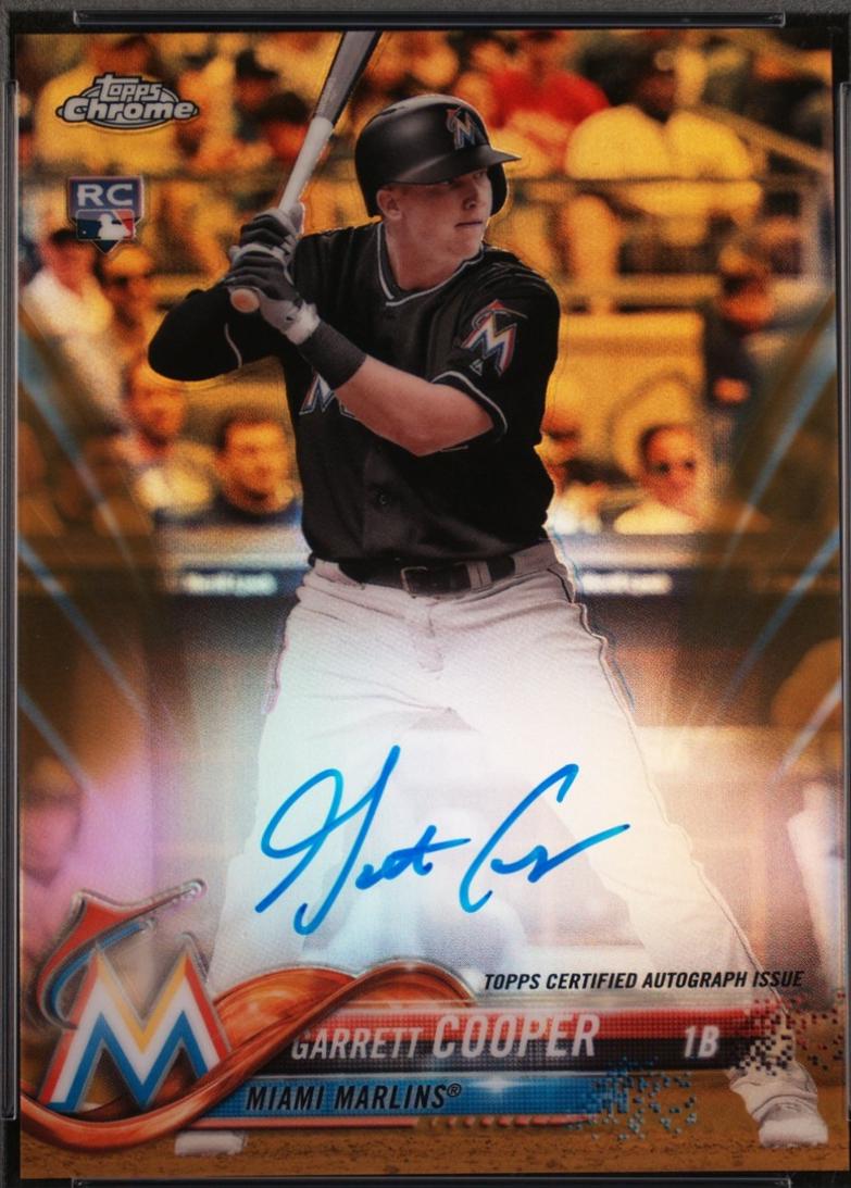 Garrett Cooper [Gold Refractor] #RA-GC