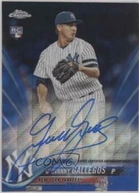 Giovanny Gallegos [Blue Wave Refractor] #RA-GG