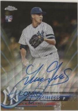 Giovanny Gallegos [Gold Wave Refractor] #RA-GG