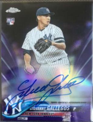 Giovanny Gallegos [Purple Refractor] #RA-GG