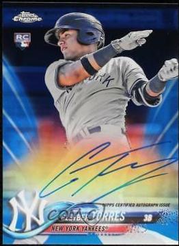 Gleyber Torres [Blue Refractor] #RA-GT