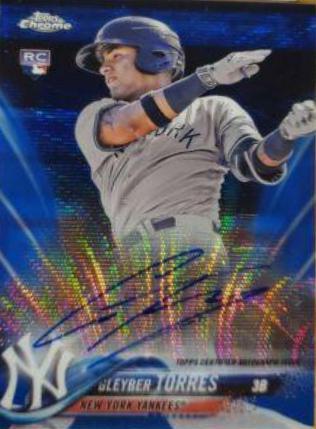 Gleyber Torres [Blue Wave Refractor] #RA-GT