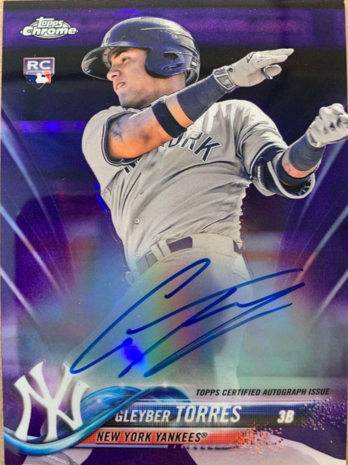 Gleyber Torres [Purple Refractor] #RA-GT