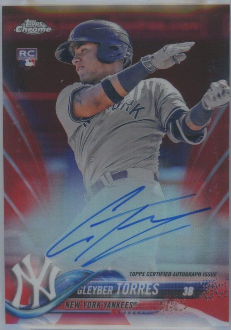 Gleyber Torres [Red Refractor] #RA-GT