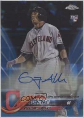 Greg Allen [Blue Refractor] #RA-GA