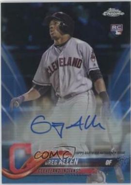 Greg Allen [Blue Wave Refractor] #RA-GA