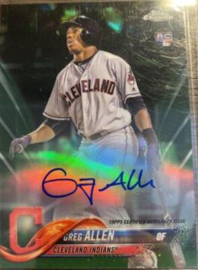 Greg Allen [Green Refractor] #RA-GA