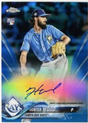 Hunter Wood [Blue Refractor] #RA-HW