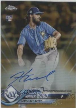 Hunter Wood [Gold Refractor] #RA-HW