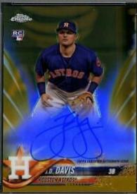 J.D. Davis [Gold Refractor] #RA-JD