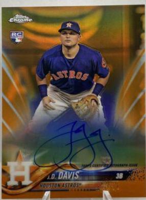 J.D. Davis [Orange Refractor] #RA-JD