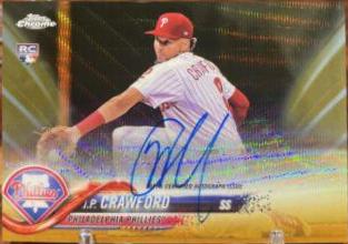 J.P. Crawford [Gold Wave Refractor] #RA-JC