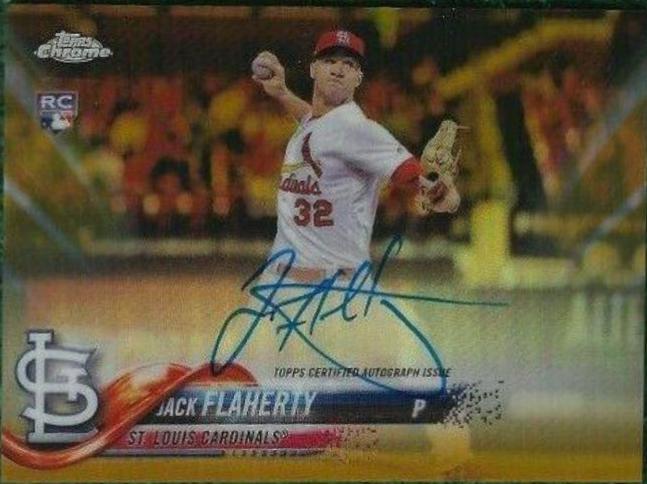 Jack Flaherty [Gold Refractor] #RA-JF