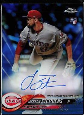 Jackson Stephens [Blue Refractor] #RA-JS