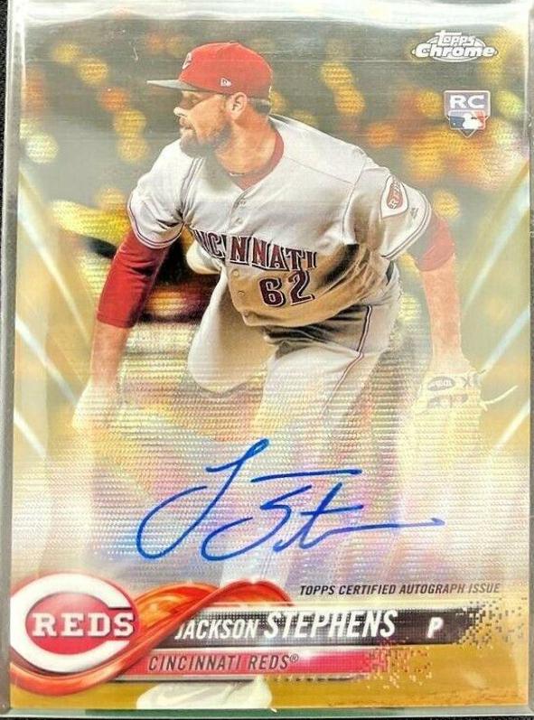 Jackson Stephens [Gold Refractor] #RA-JS