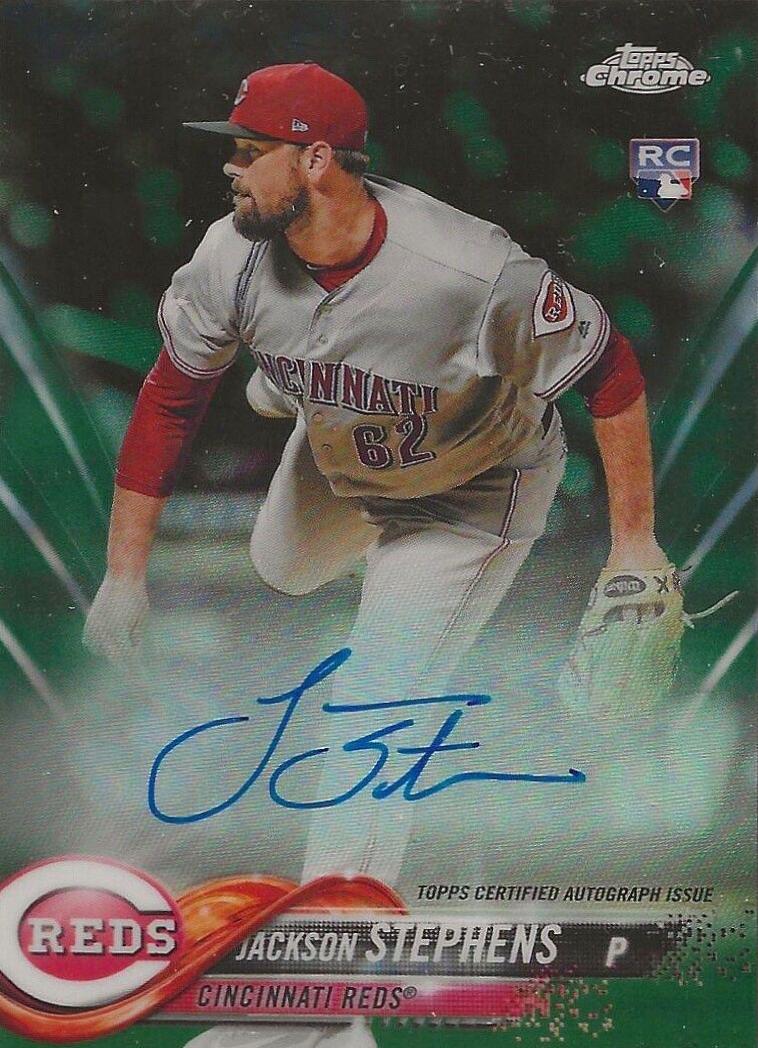Jackson Stephens [Green Refractor] #RA-JS