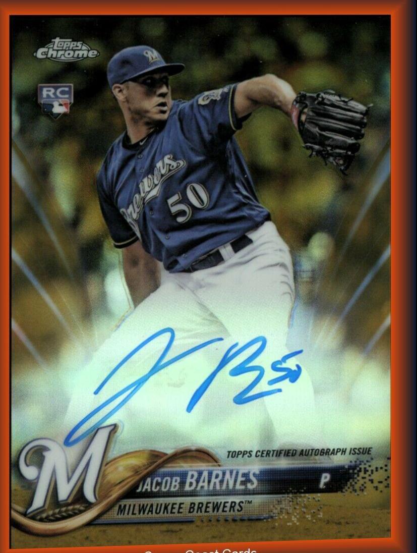 Jacob Barnes [Gold Refractor] #RA-JBA