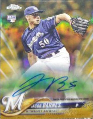 Jacob Barnes [Gold Wave Refractor] #RA-JBA
