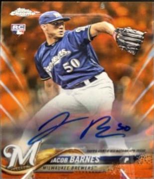 Jacob Barnes [Orange Refractor] #RA-JBA