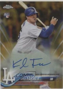 Kyle Farmer [Gold Refractor] #RA-KF