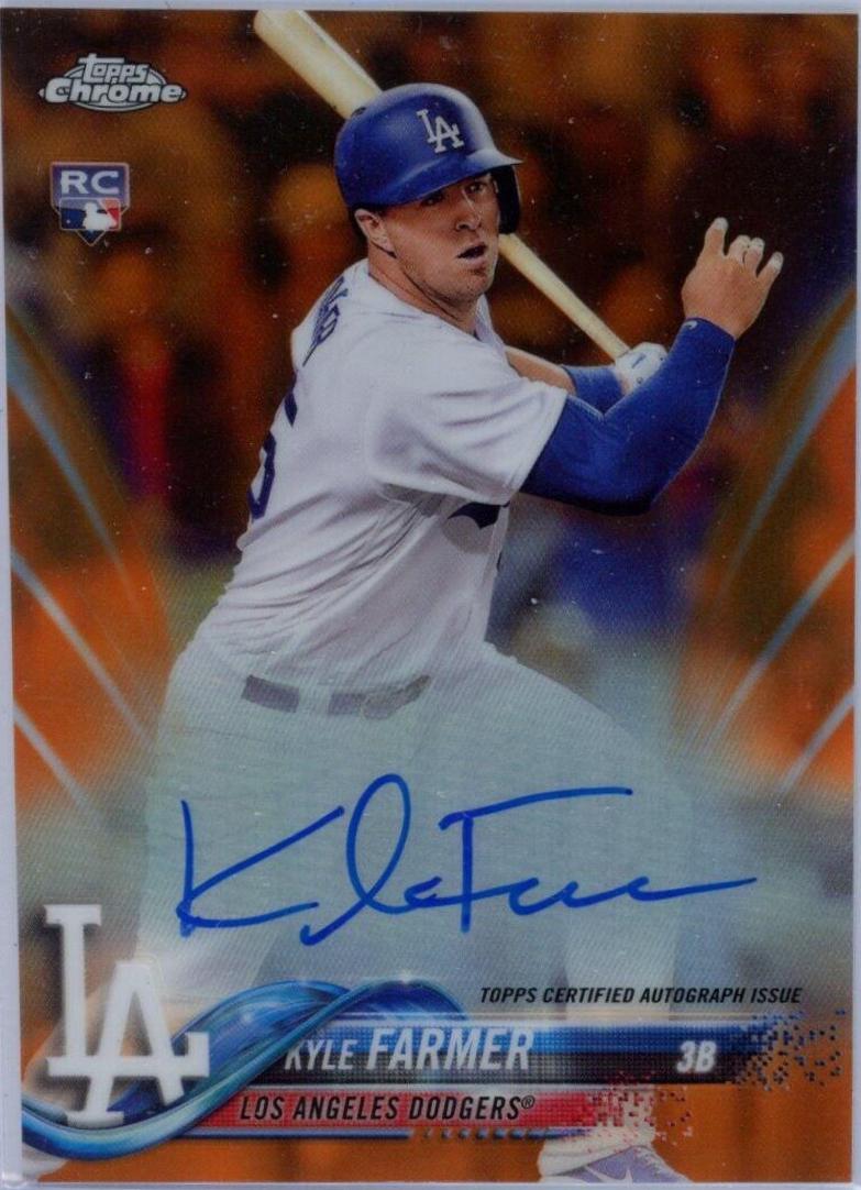 Kyle Farmer [Orange Refractor] #RA-KF