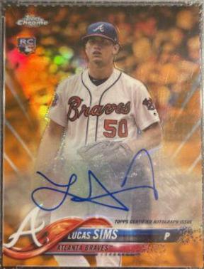 Lucas Sims [Orange Refractor] #RA-LS