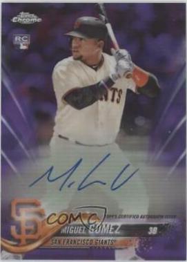 Miguel Gomez [Purple Refractor] #RA-MG