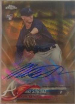 Mike Soroka [Gold Wave Refractor] #RA-MS